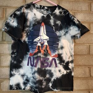 Nwot NASA Tie-Dye T-Shirt Kids